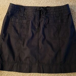 Navy skirt